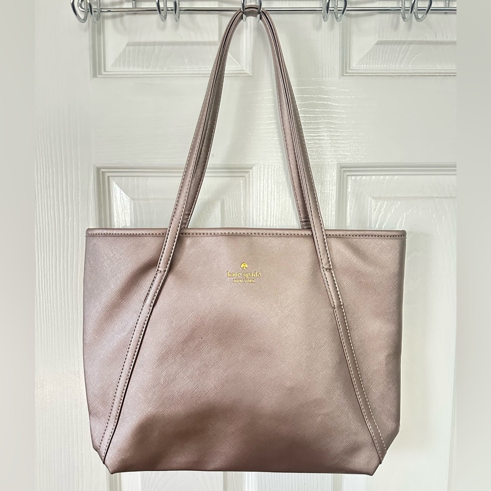 Kate Spade Taupe Tote Bag
